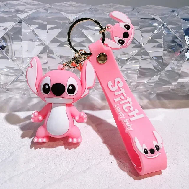 Stitch &amp; Angel Magic Keychain