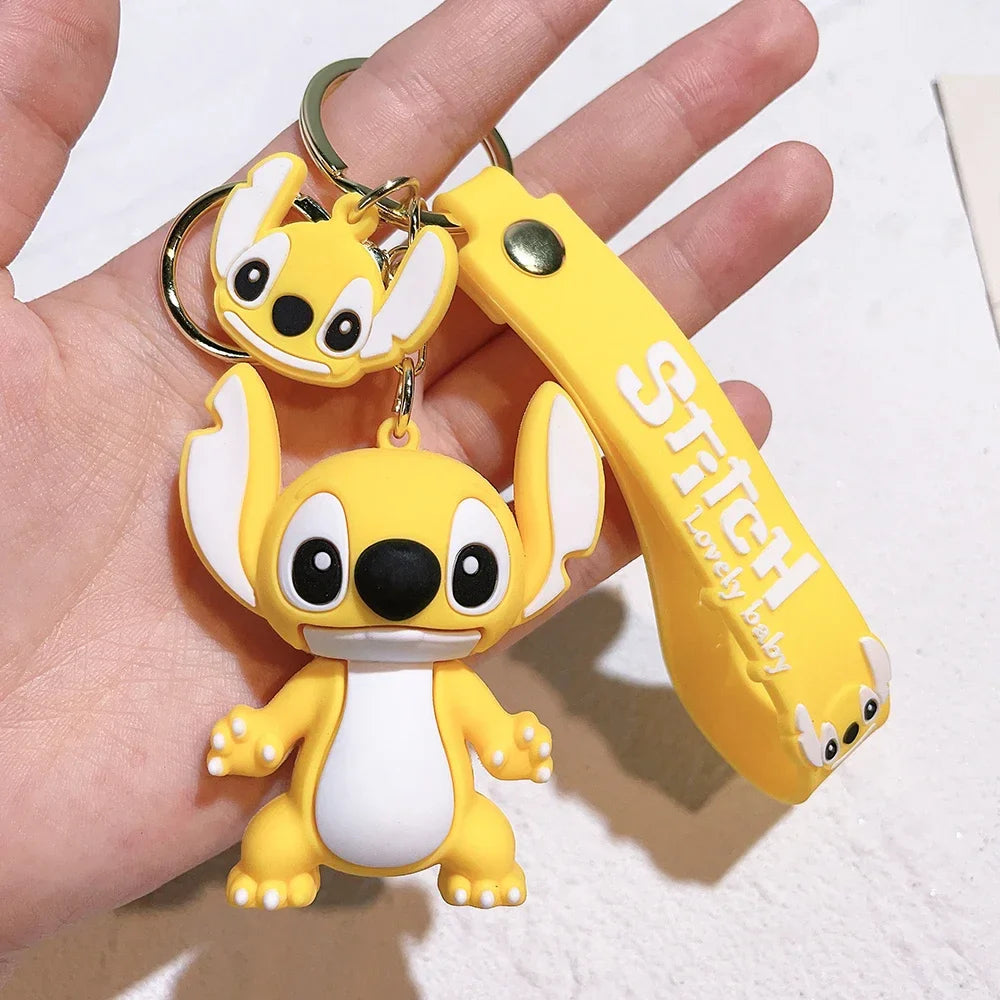 Stitch &amp; Angel Magic Keychain