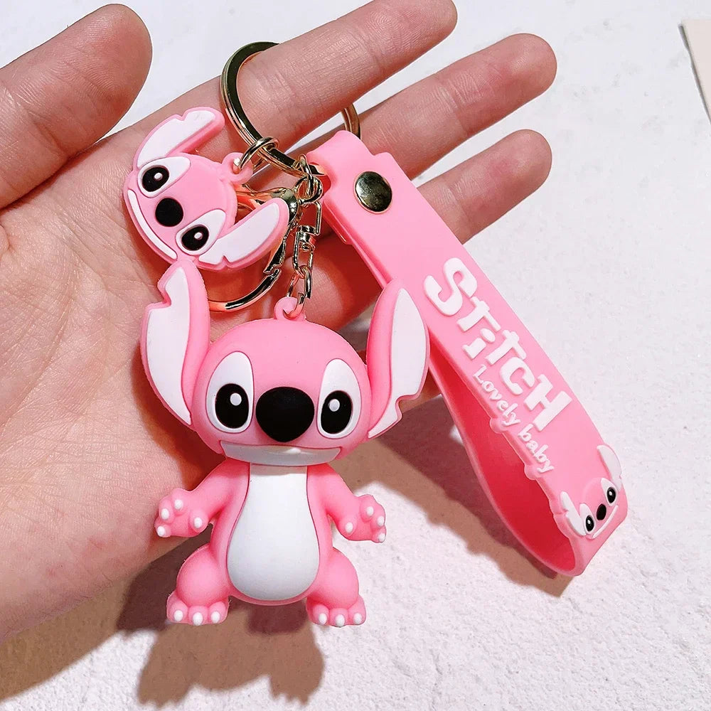 Stitch &amp; Angel Magic Keychain