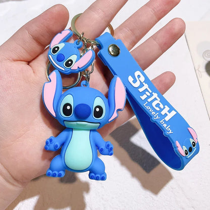 Stitch &amp; Angel Magic Keychain