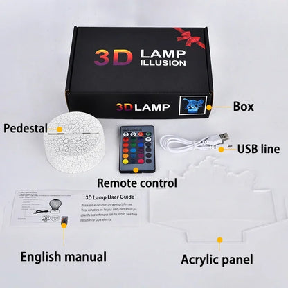 3D Stitch Lamp