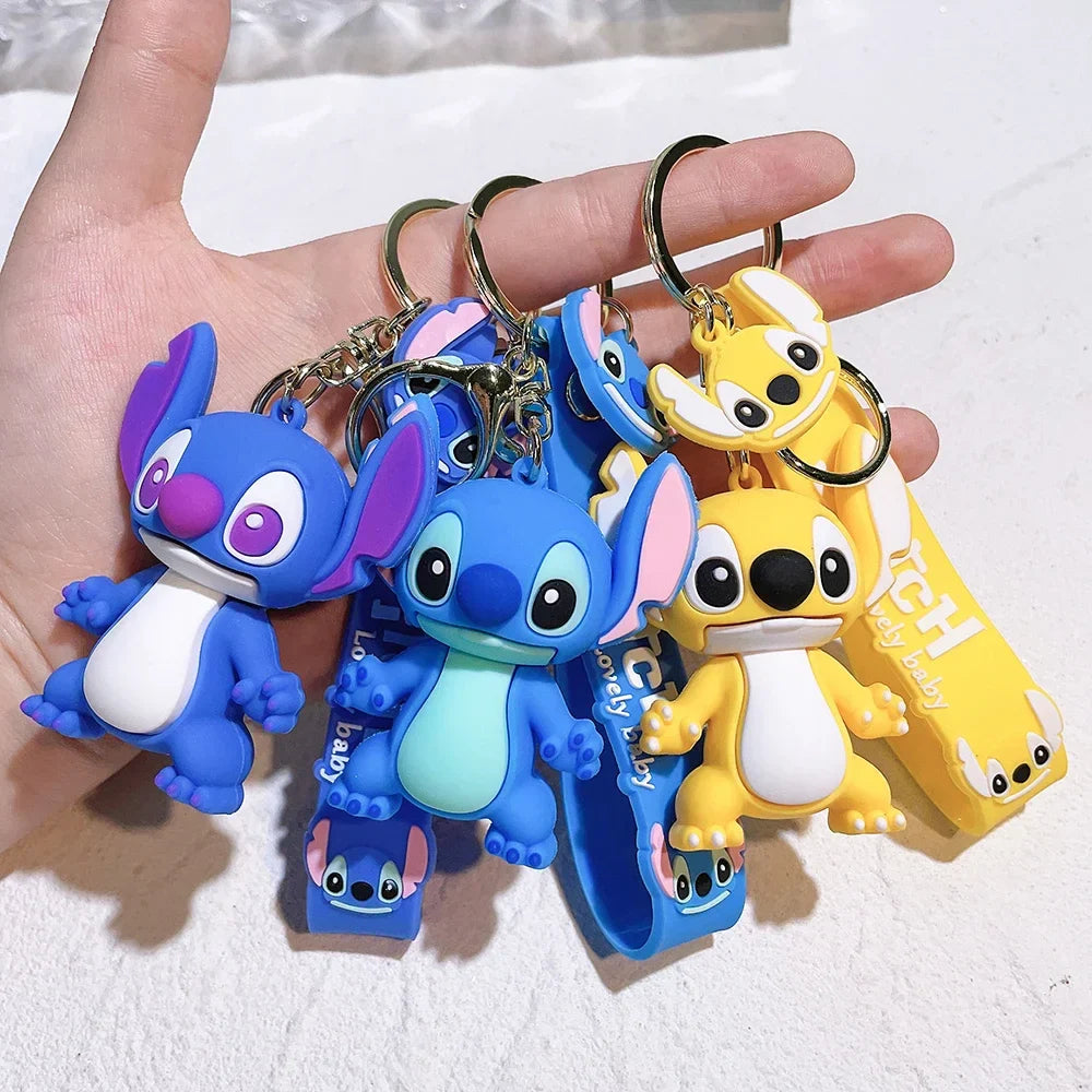 Stitch &amp; Angel Magic Keychain