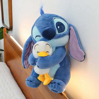 Stitch and Duck Plush 30 cm