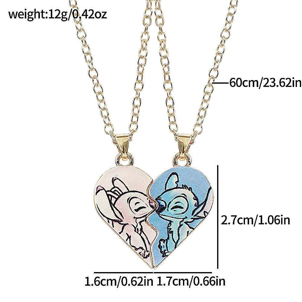 Stitch Love Necklace