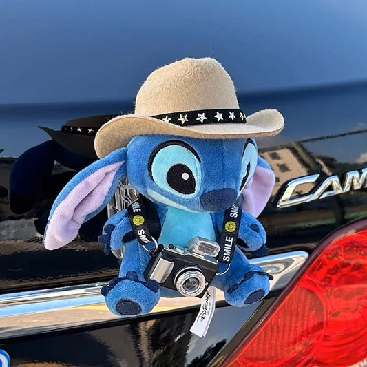 Stitch Plush Car &amp; Motorcycle Tail Pendant 🚗🏍️