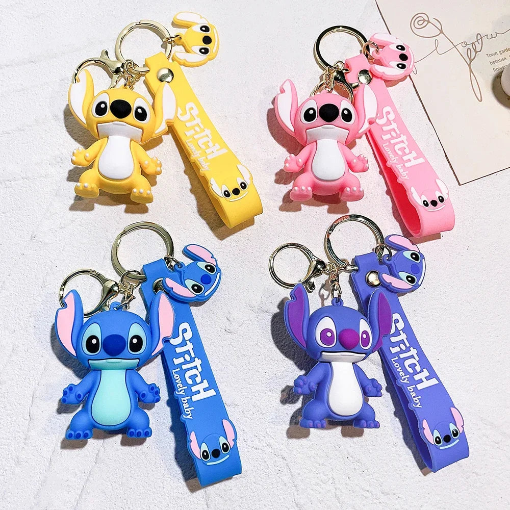 Stitch &amp; Angel Magic Keychain