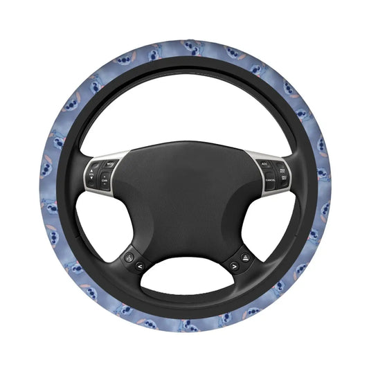 Stitch steering wheel cover