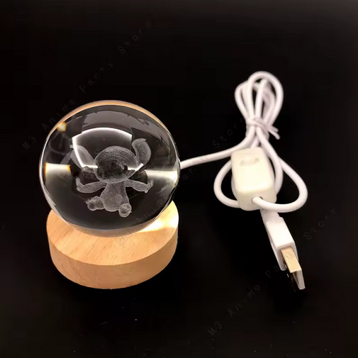 Stitch Luminous Crystal Ball